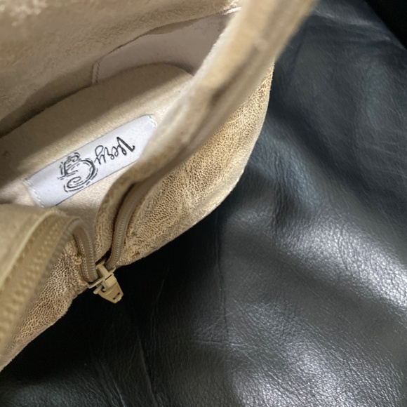 Very G don boots womens ankle boots zip up side heeled pointed toe boots 8.5 - Picture 11 of 12